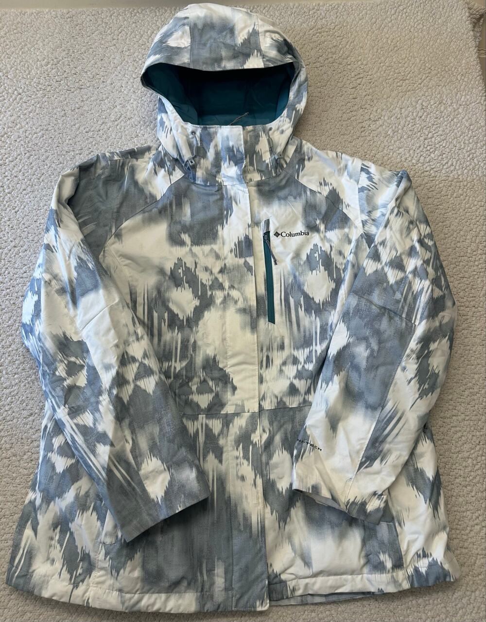 Columbia Womens Omni Tech Ski Jacket Size 2XL